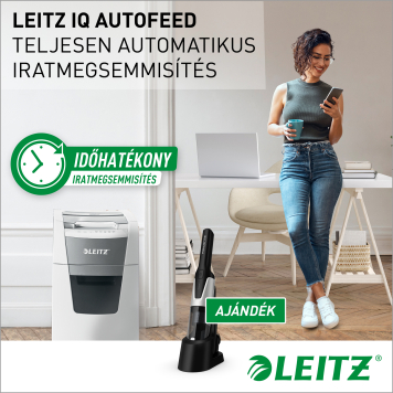 Leitz IQ Autofeed iratmegsemmisítők