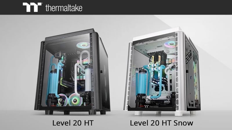  Üvegkocka a Thermaltake-től, itt a Level 20 HT ház 