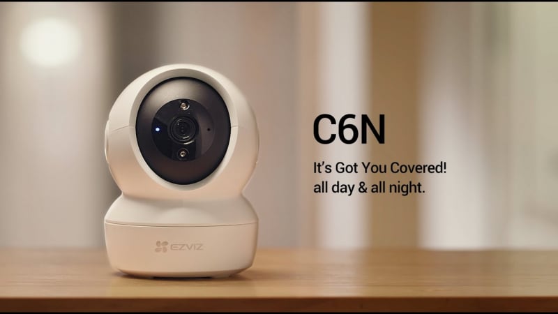  Távolról is szemmel tarthatjuk otthonunkat az EZVIZ C6N intelligens Wifi IP kamerával 