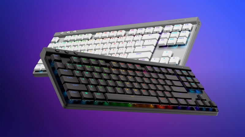  Minimalista design jellemzi a Logitech G515 Lightspeed TKL billentyűzetet 