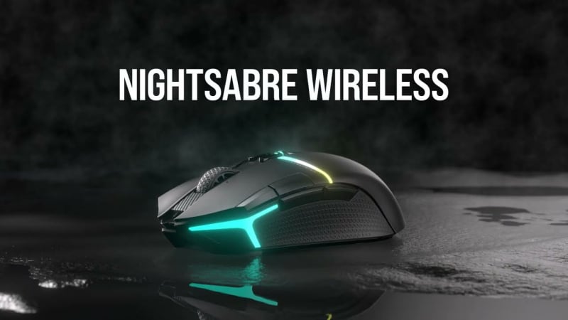  Bemutatkozott a Corsair Nightsabre Wireless 