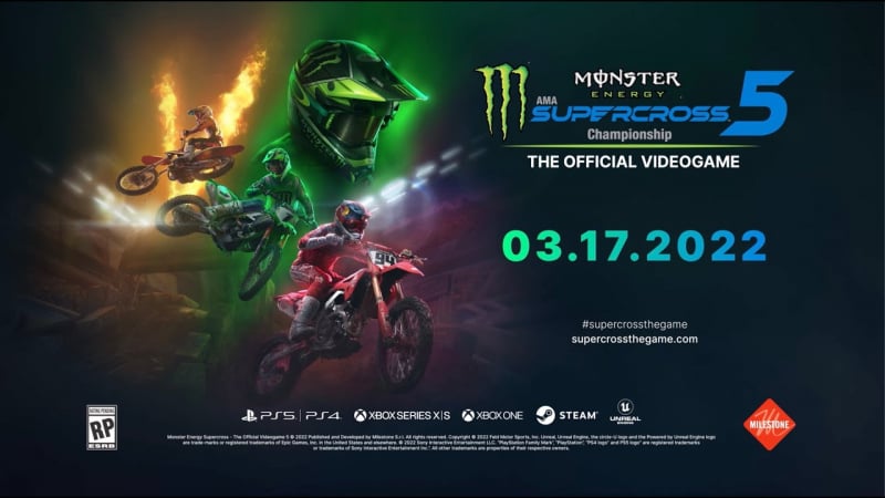  Mozgásban a Monster Energy Supercross: The Official Videogame 5 
